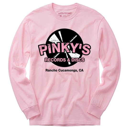 Pinky's Records & Discs - Long Sleeve T-Shirt