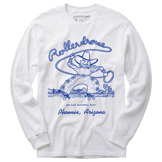 Rollerdrome - Phoenix, AZ - Vintage Roller Rink - Long Sleeve T-Shirt