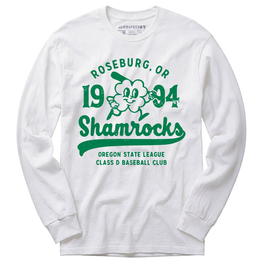 Roseburg Shamrocks - Oregon - Vintage Defunct Baseball Teams - Long Sleeve T-Shirt