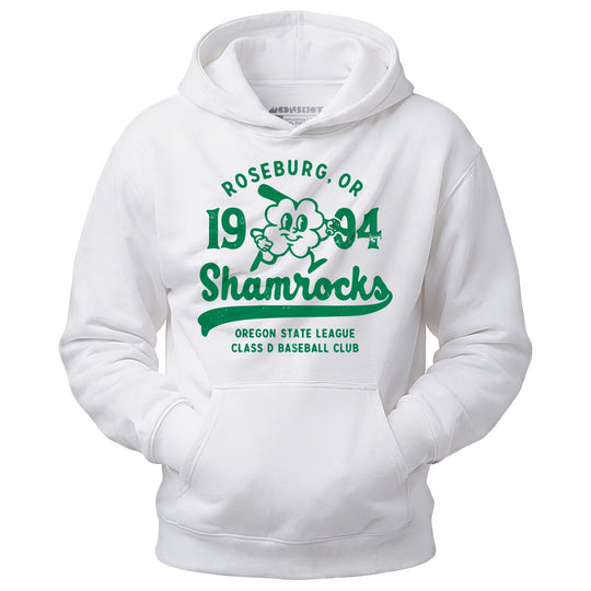Roseburg Shamrocks - Oregon - Vintage Defunct Baseball Teams - Unisex Hoodie