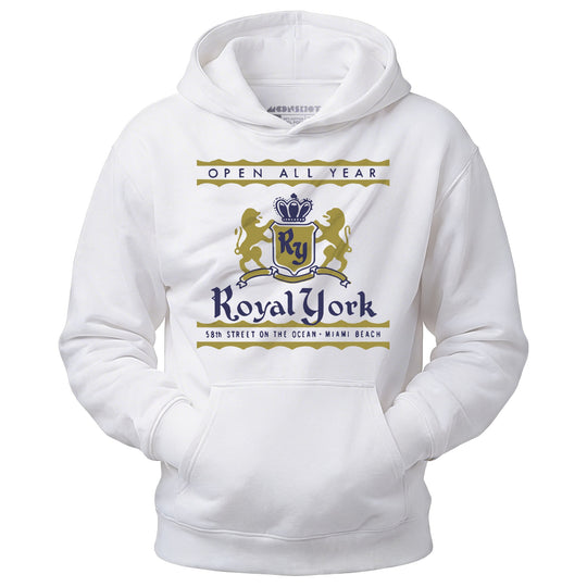 Royal York - Miami, FL - Vintage Hotel - Unisex Hoodie