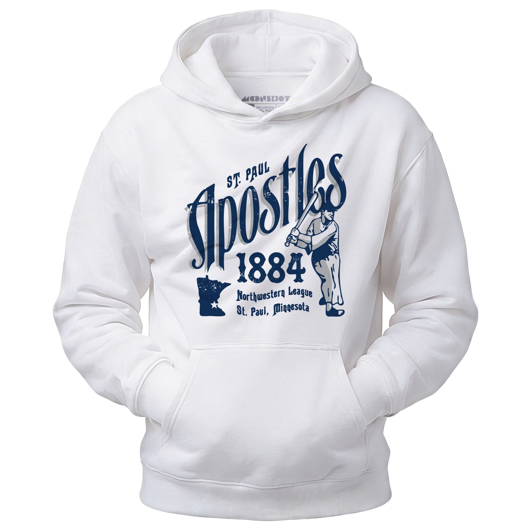 Saint Paul Apostles - Minnesota - Vintage Defunct Baseball Teams - Unisex Hoodie