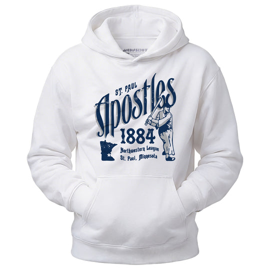 Saint Paul Apostles - Minnesota - Vintage Defunct Baseball Teams - Unisex Hoodie