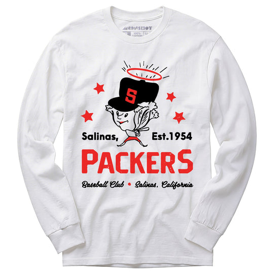 Salinas Packers - California - Vintage Defunct Baseball Teams - Long Sleeve T-Shirt