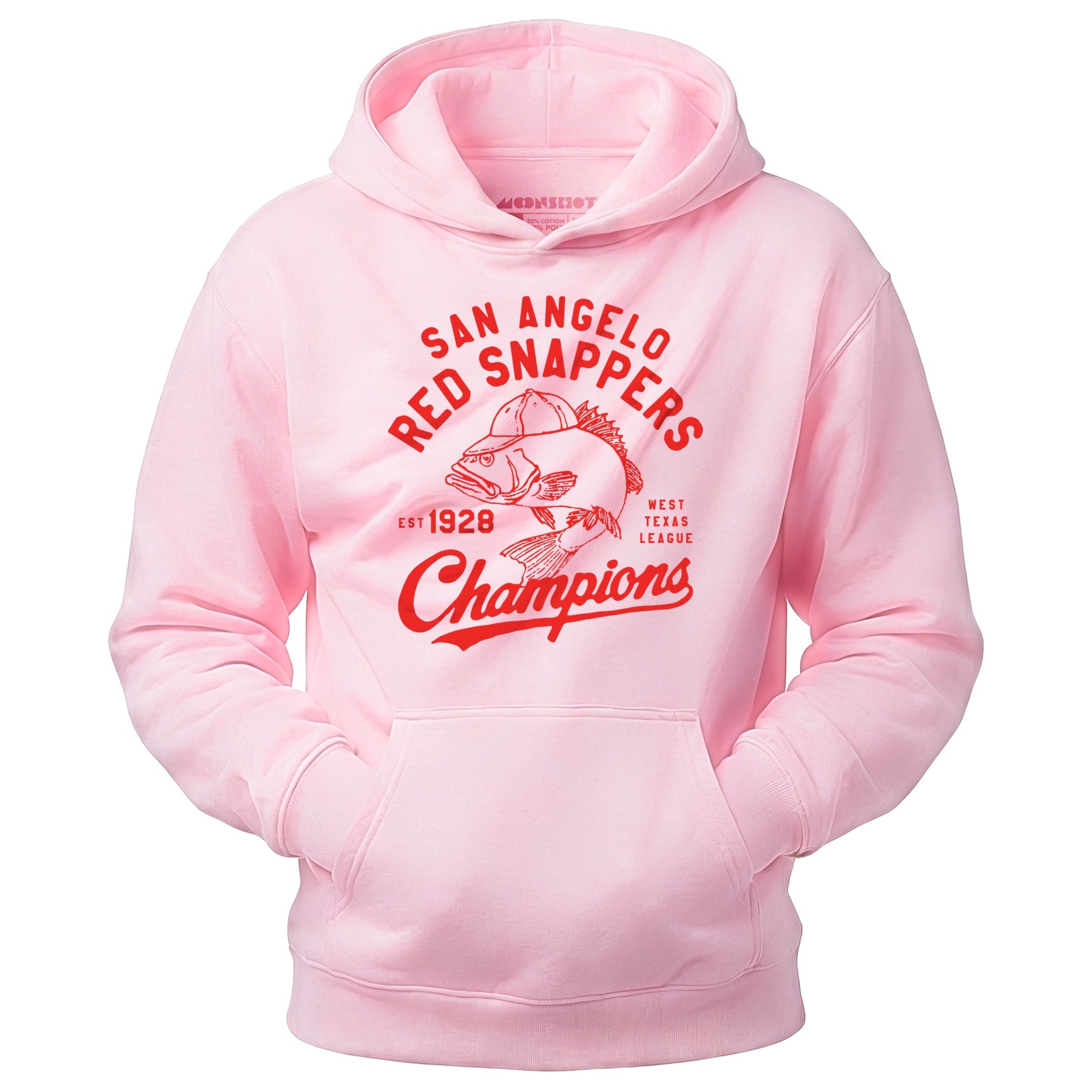 San Angelo Red Snappers - Texas - Vintage Defunct Baseball Teams - Unisex Hoodie