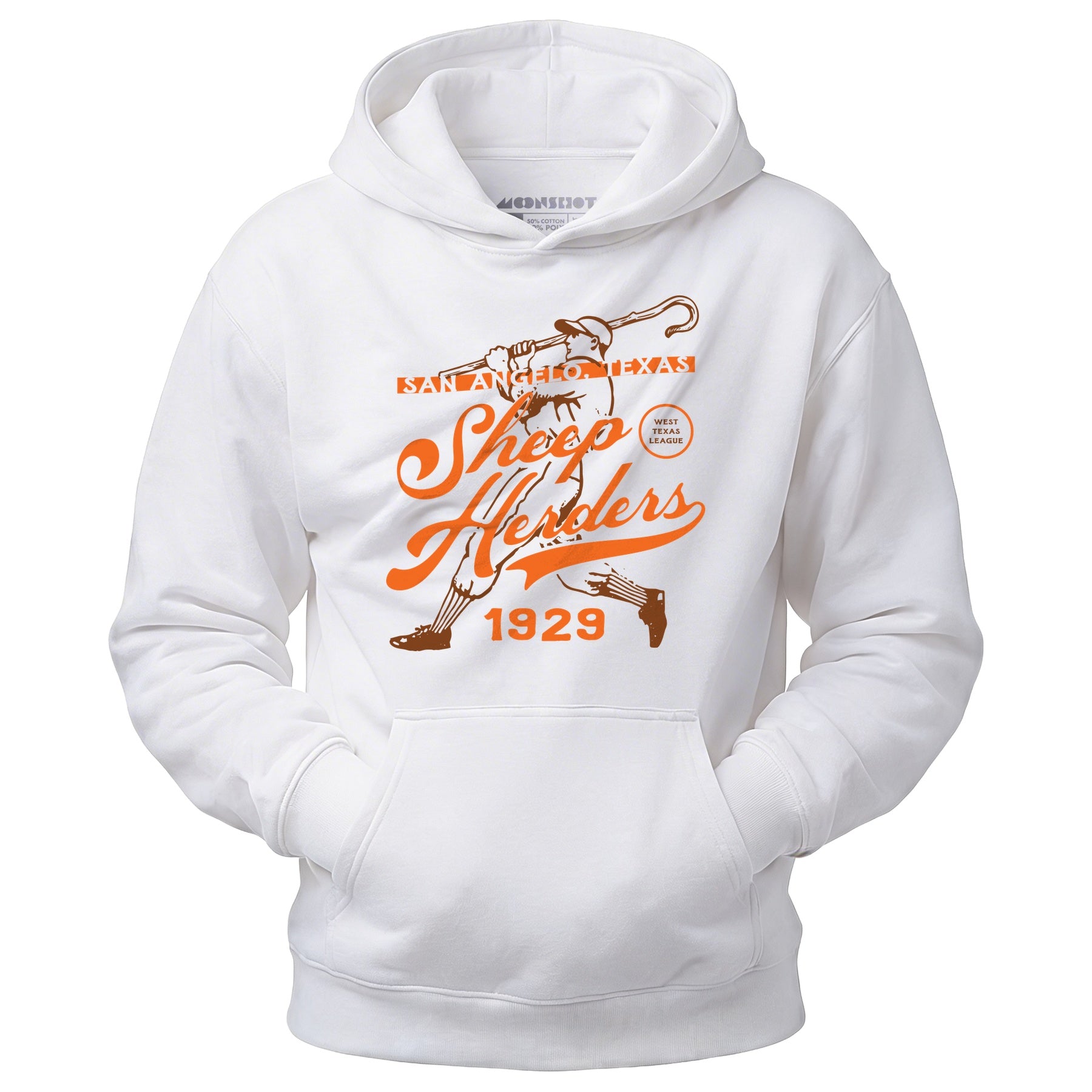 San Angelo Sheep Herders - Texas - Vintage Defunct Baseball Teams - Unisex Hoodie