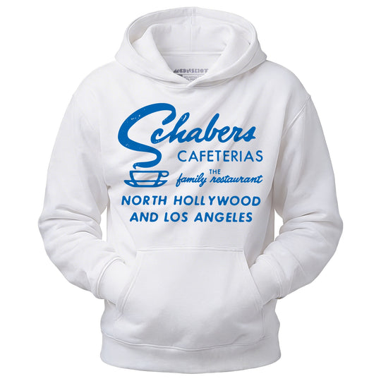 Schabers Cafeterias - Los Angeles, CA - Vintage Restaurant - Unisex Hoodie