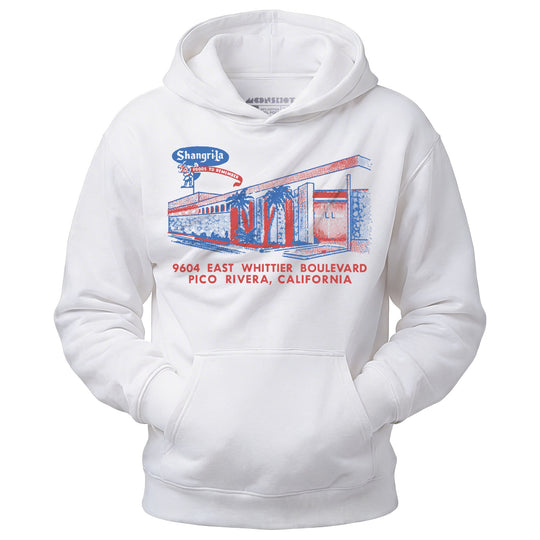 Shangri-La - Pico Rivera, CA - Vintage Restaurant - Unisex Hoodie