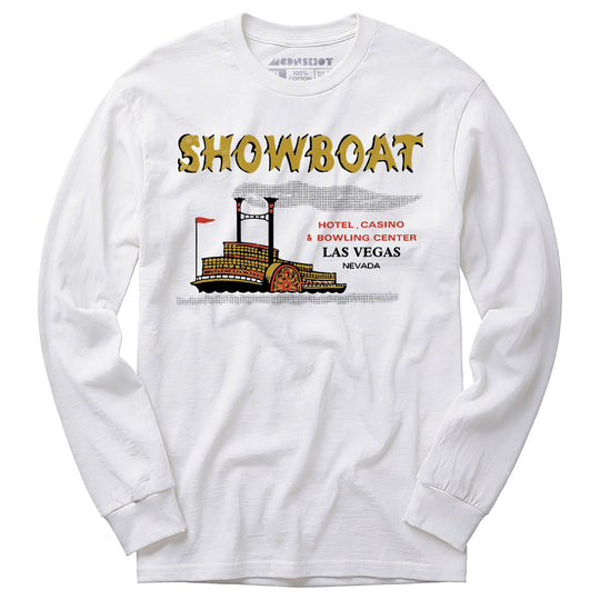 Showboat Hotel & Casino - Vintage Las Vegas - Long Sleeve T-Shirt