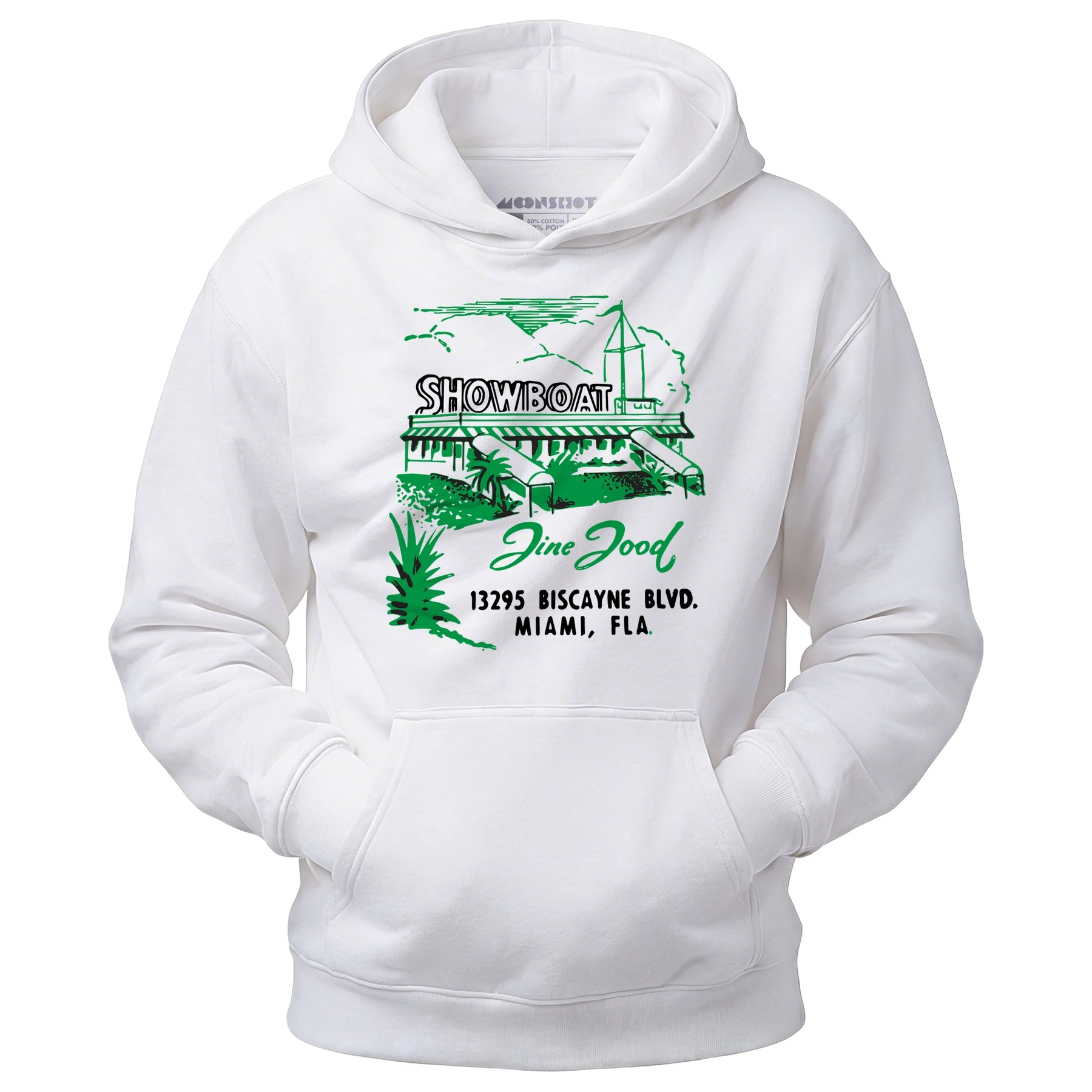 Showboat - Miami, FL - Vintage Restaurant - Unisex Hoodie