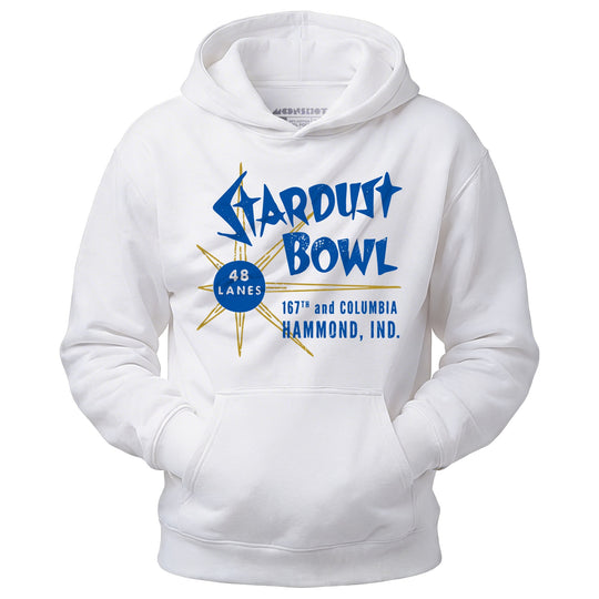 Stardust Bowl - Hammond, IN - Vintage Bowling Alley - Unisex Hoodie