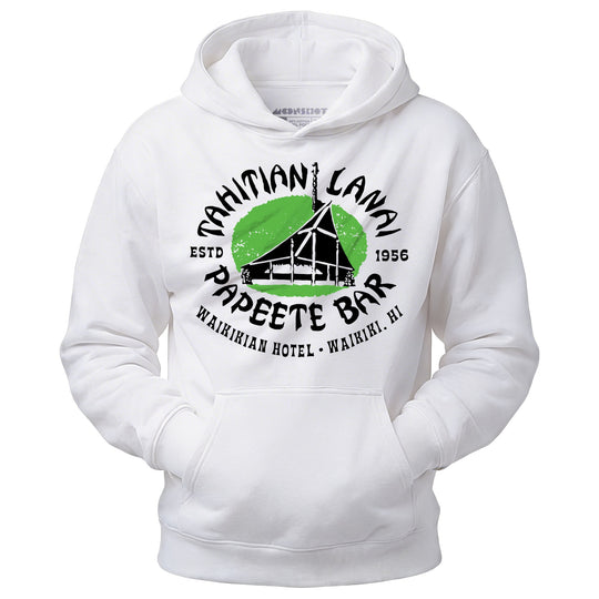 Tahitian Lanai Papeete Bar - Waikiki, HI - Vintage Tiki Bar - Unisex Hoodie