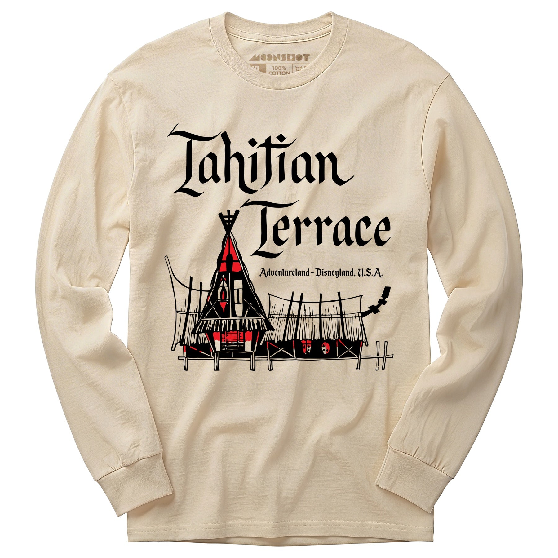 Tahitian Terrace - Anaheim, CA - Vintage Tiki Bar - Long Sleeve T-Shirt