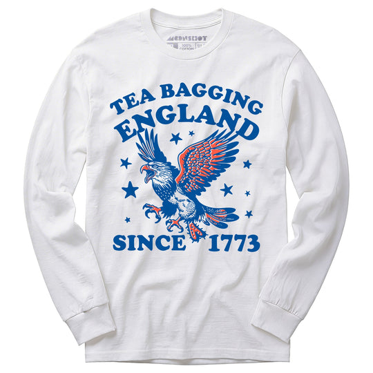 Tea Bagging England Since 1773 - Long Sleeve T-Shirt