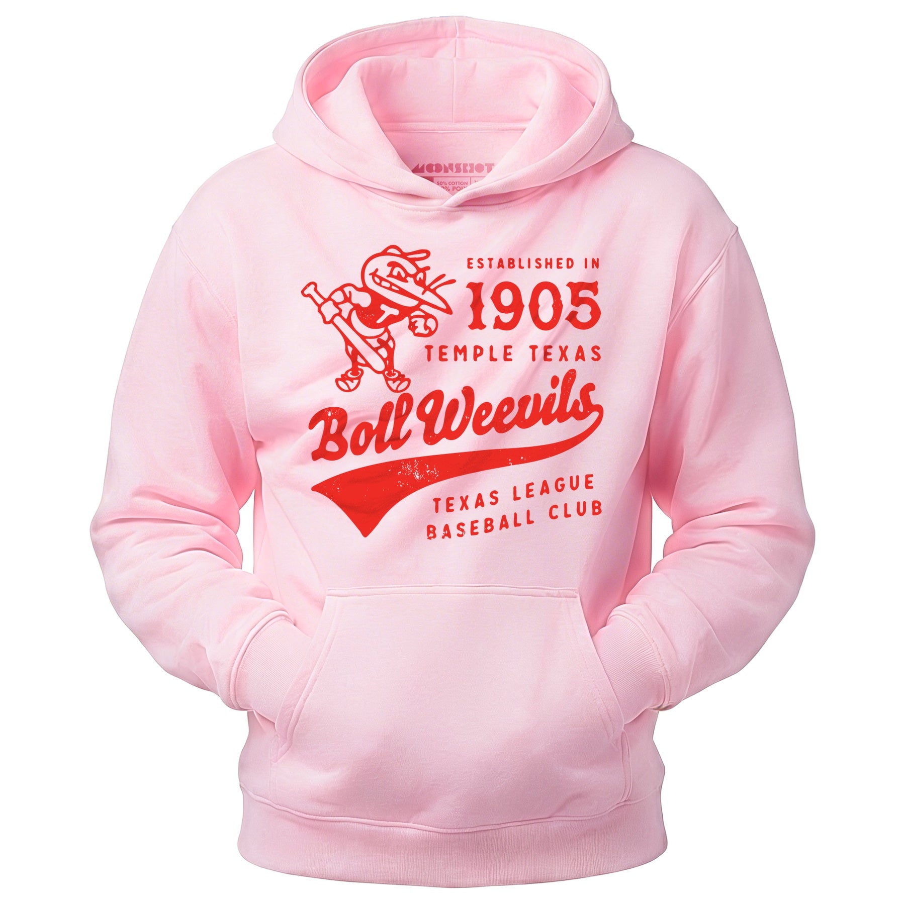 Temple Boll Weevils - Texas - Vintage Defunct Baseball Teams - Unisex Hoodie
