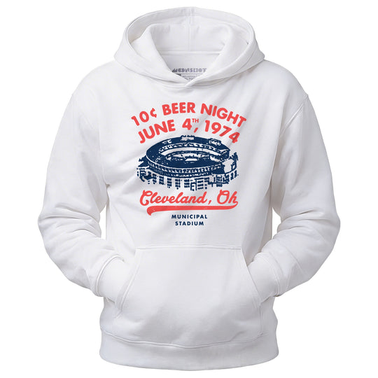 Ten Cent Beer Night - Cleveland Ohio - Unisex Hoodie