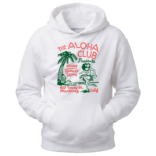 The Aloha Club - Martinez, CA - Vintage Tiki Bar - Unisex Hoodie