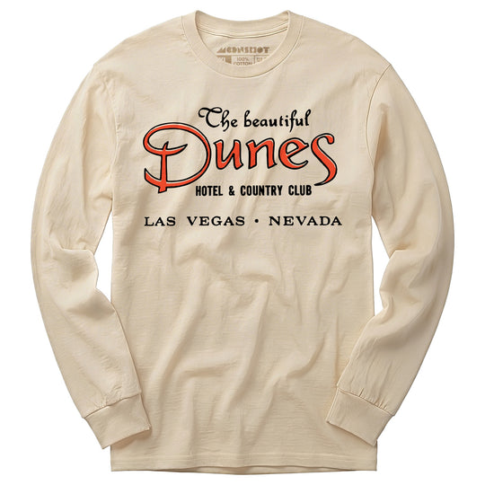 The Dunes Hotel & Country Club - Vintage Las Vegas - Long Sleeve T-Shirt