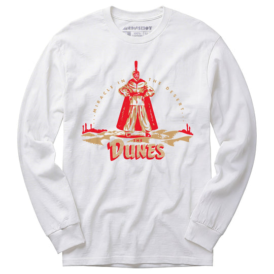 The Dunes Miracle in the Desert - Vintage Las Vegas - Long Sleeve T-Shirt