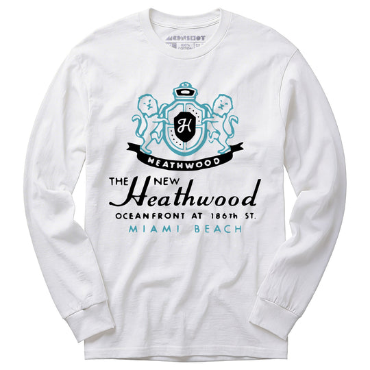 The Heathwood - Miami, FL - Vintage Motel - Long Sleeve T-Shirt