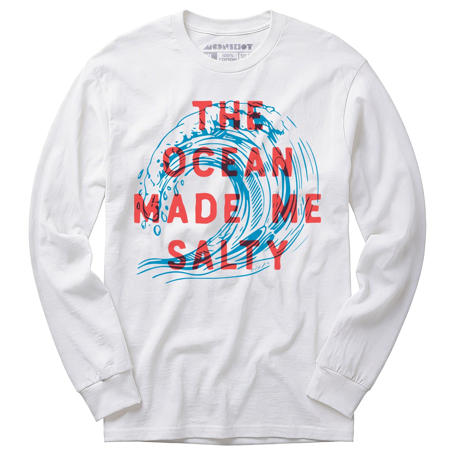 The Ocean Made Me Salty - Long Sleeve T-Shirt