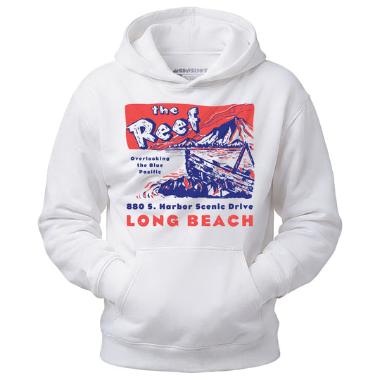 The Reef - Long Beach, CA - Vintage Tiki Bar - Unisex Hoodie