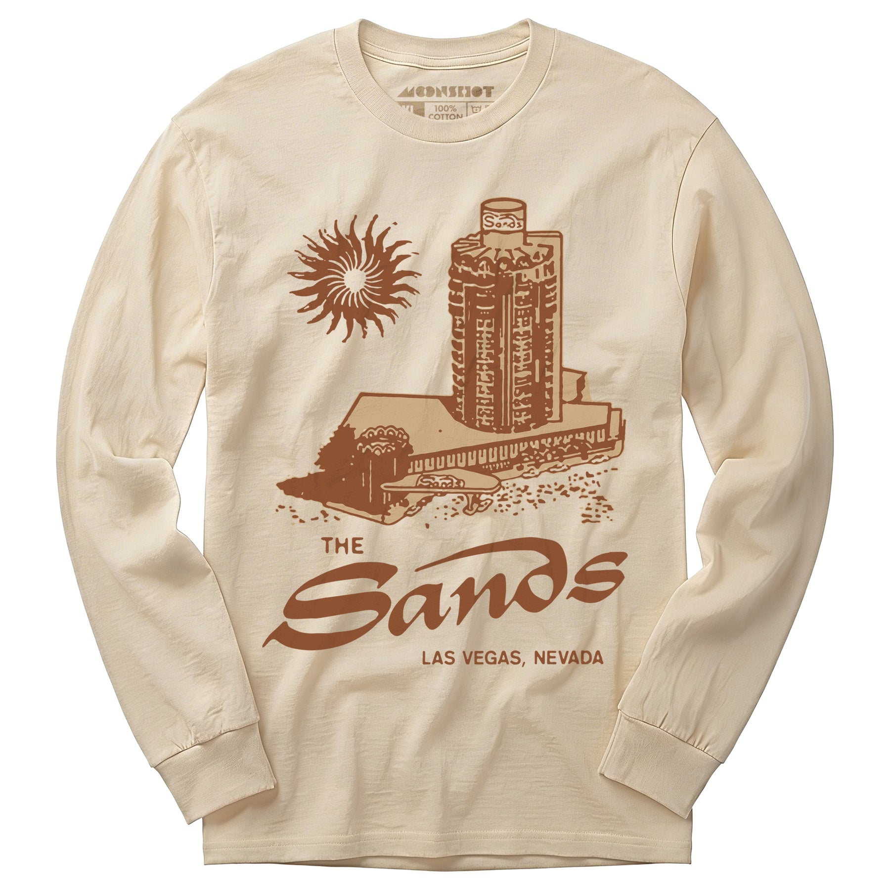 The Sands Hotel - Vintage Las Vegas - Long Sleeve T-Shirt
