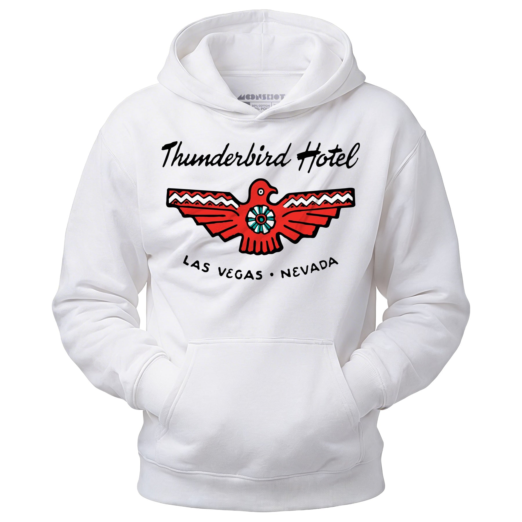 Thunderbird Hotel v6 - Vintage Las Vegas - Unisex Hoodie