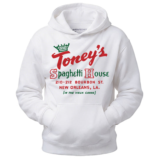 Toney's Spaghetti House - New Orleans, LA - Vintage Restaurant - Unisex Hoodie