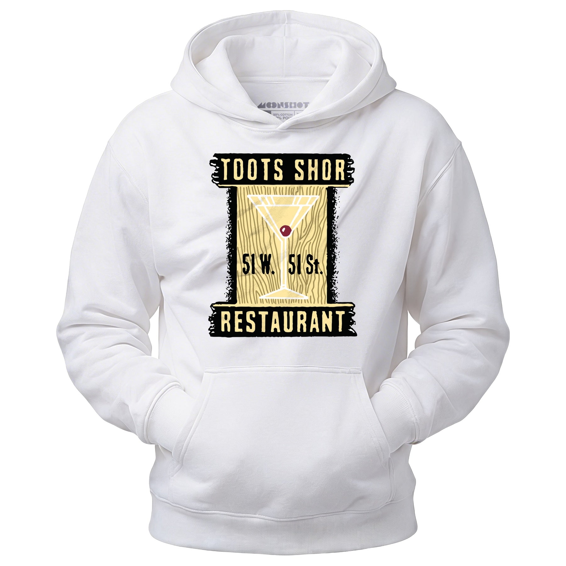 Toots Shor - Manhattan, NY - Vintage Restaurant - Unisex Hoodie