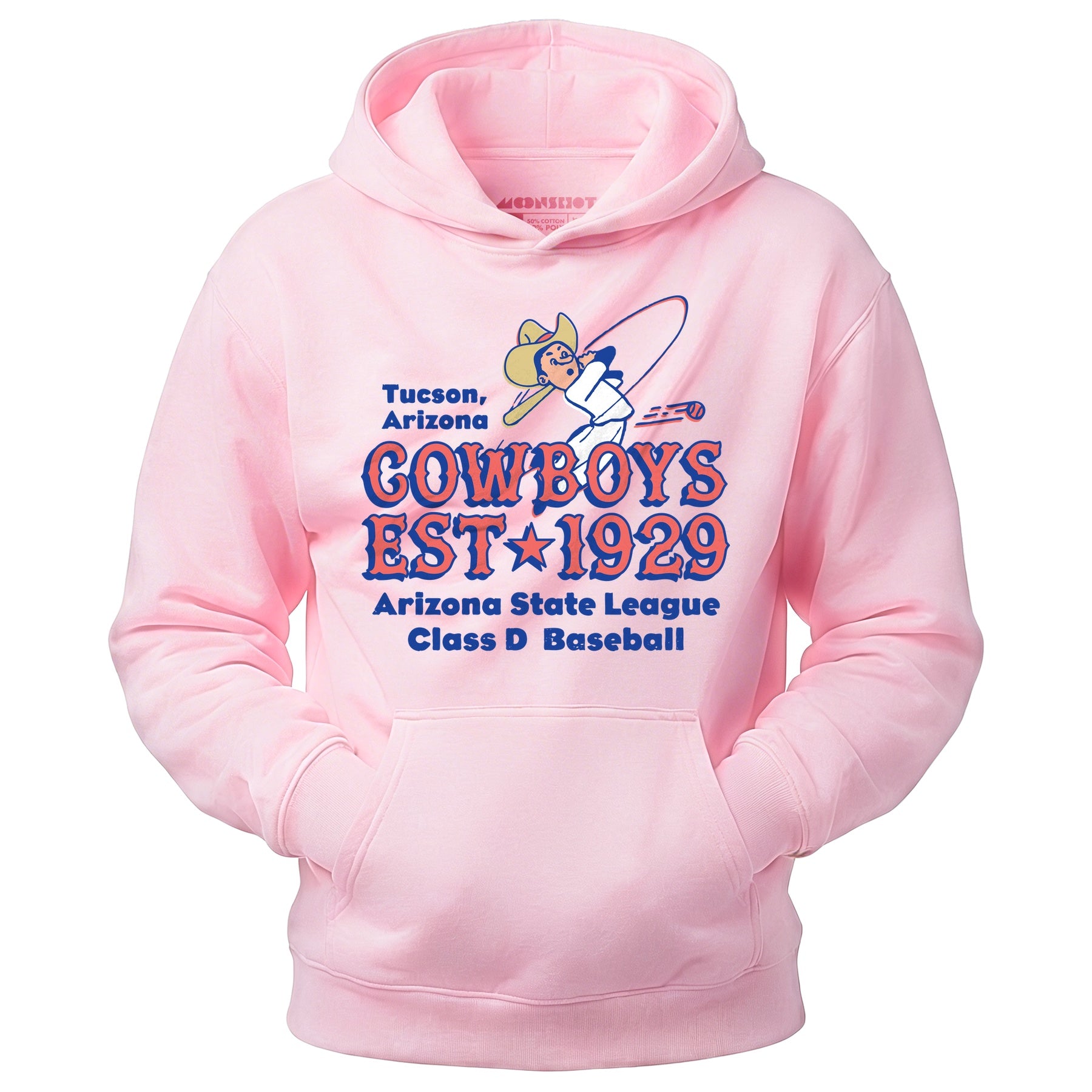 Tucson Cowboys - Arizona - Vintage Defunct Baseball Teams - Unisex Hoodie