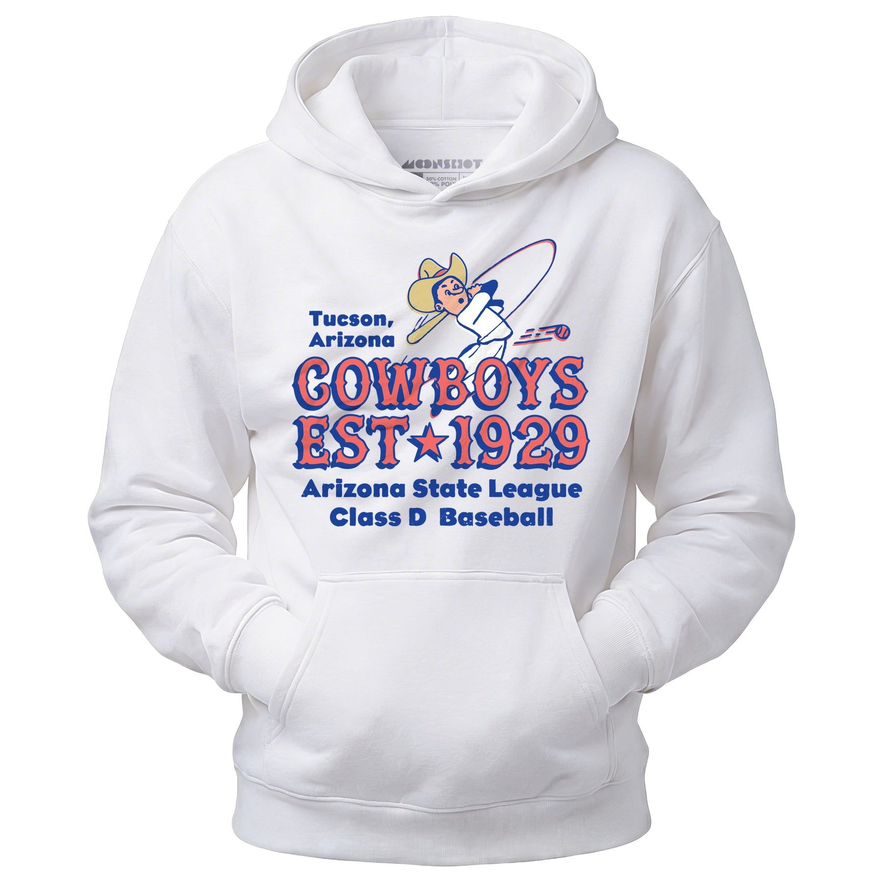 Tucson Cowboys - Arizona - Vintage Defunct Baseball Teams - Unisex Hoodie