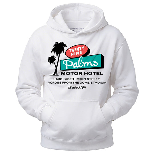 Twenty Nine Palms Motor Hotel - Houston, TX - Unisex Hoodie
