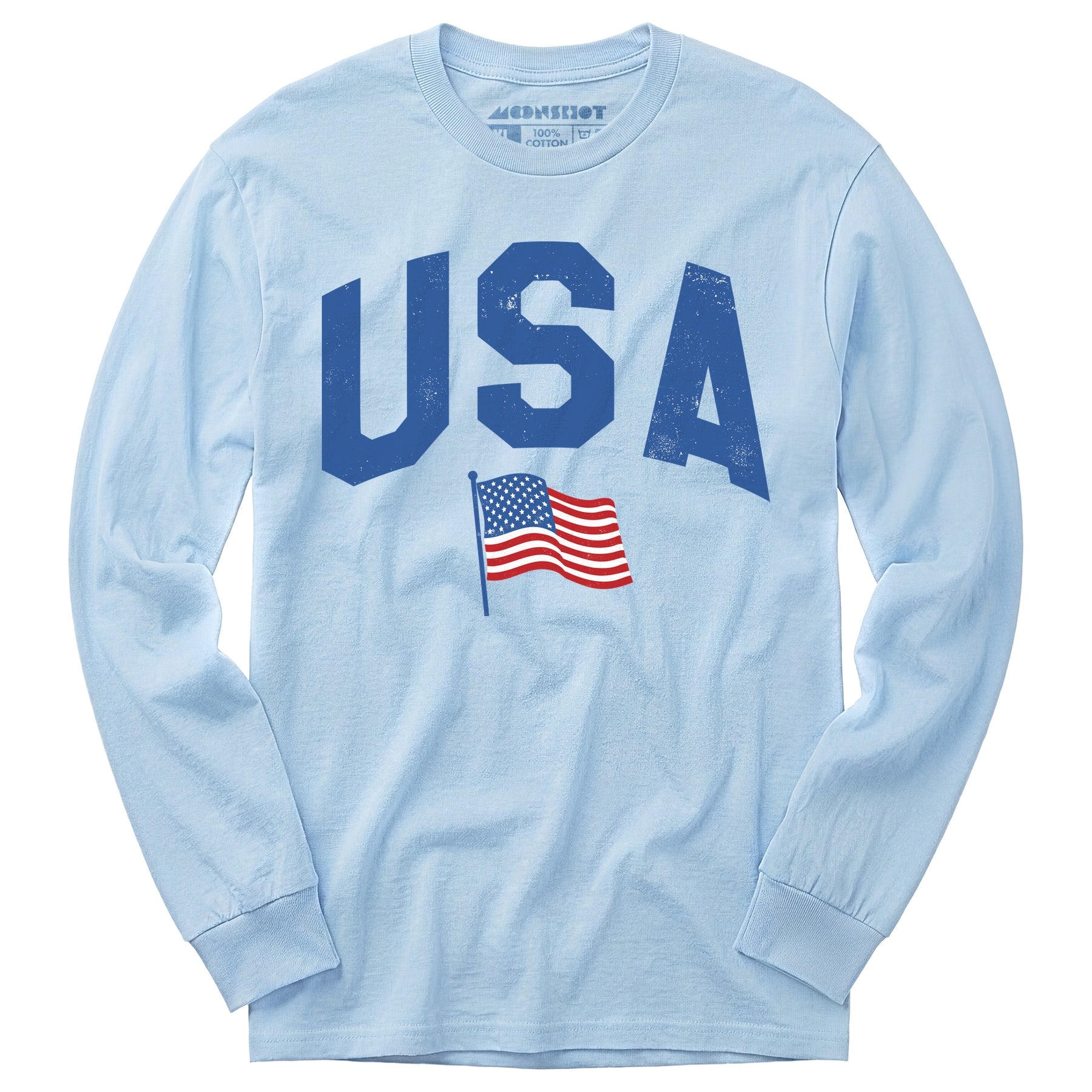 USA Flag - Long Sleeve T-Shirt