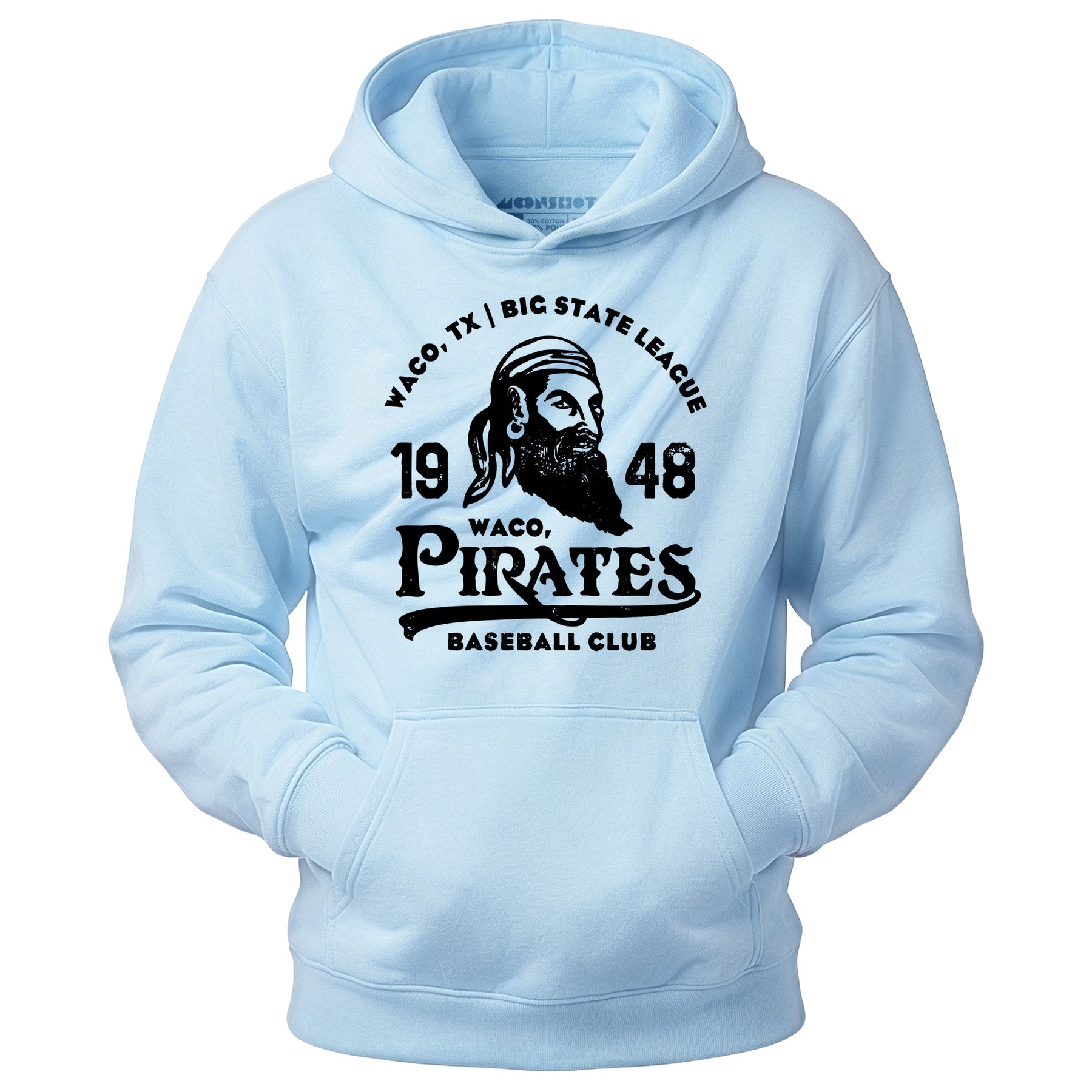 Waco Pirates - Texas - Vintage Defunct Baseball Teams - Unisex Hoodie