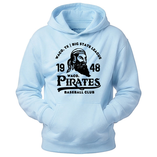 Waco Pirates - Texas - Vintage Defunct Baseball Teams - Unisex Hoodie