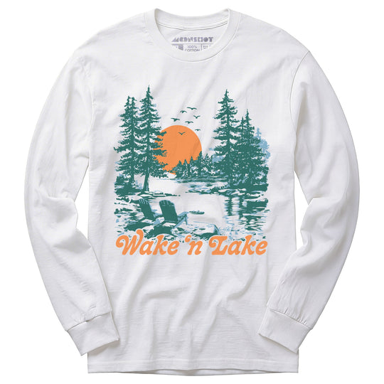 Wake 'n Lake - Long Sleeve T-Shirt