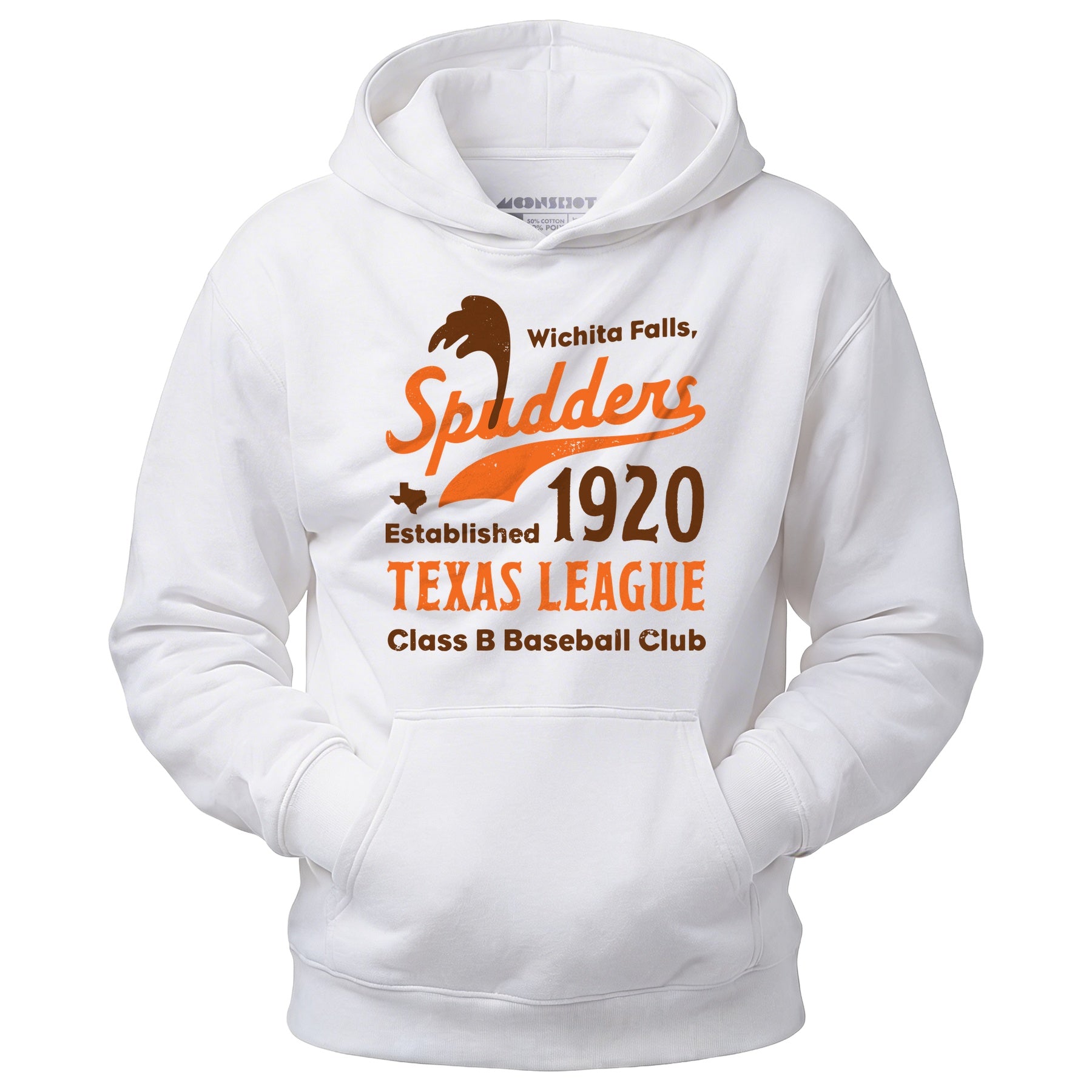 Wichita Falls Spudders - Texas - Vintage Defunct Baseball Teams - Unisex Hoodie