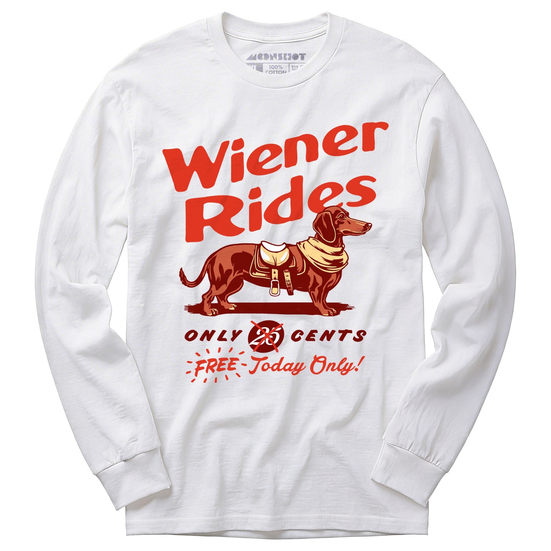 Wiener Rides - Long Sleeve T-Shirt