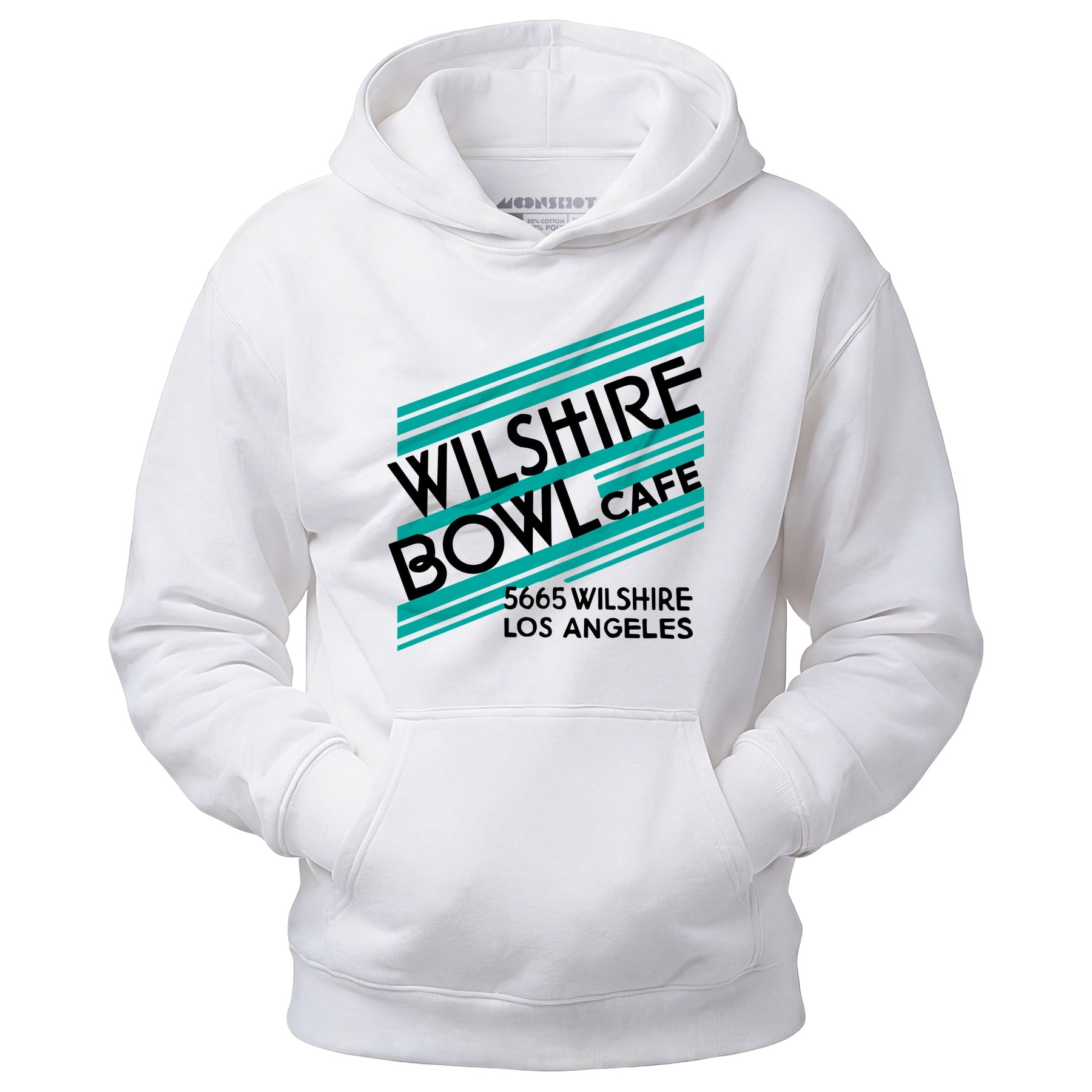 Wilshire Bowl Cafe - Los Angeles, CA - Vintage Restaurant - Unisex Hoodie