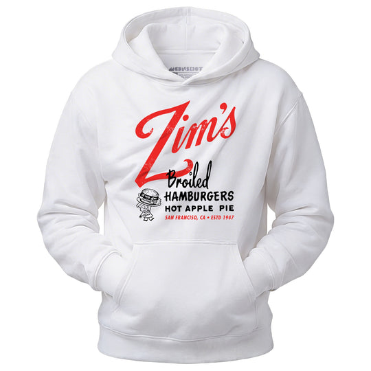 Zim's Hamburgers v1 - San Francisco, CA - Vintage Restaurant - Unisex Hoodie