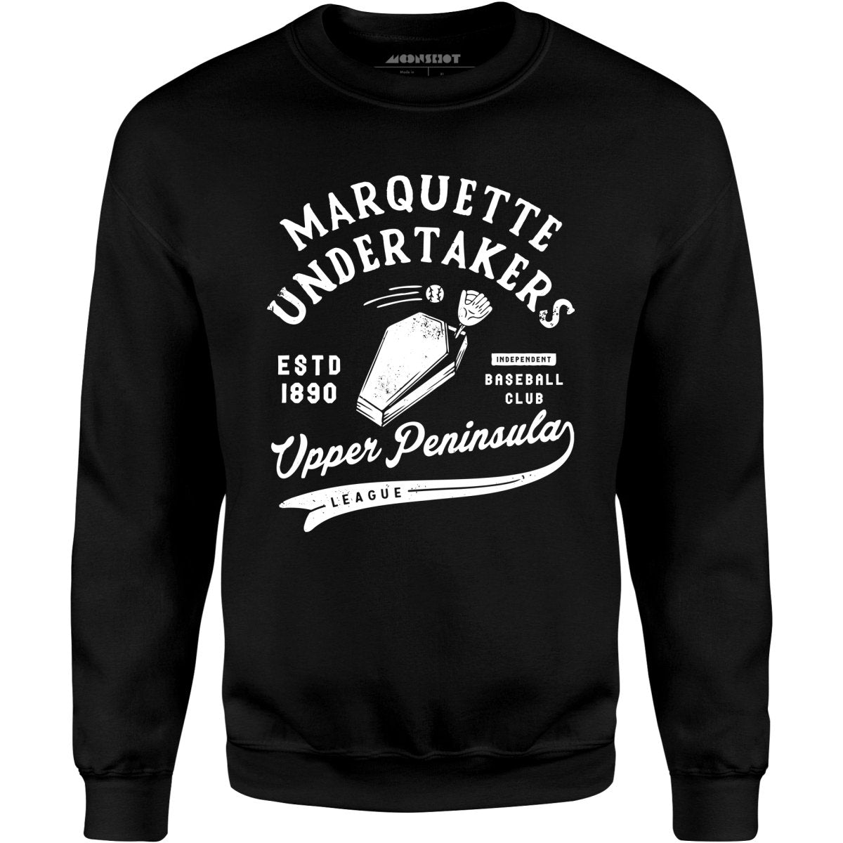 Marquette Undertakers - Michigan - Vintage Defunct Baseball Teams - Unisex Sweatshirt