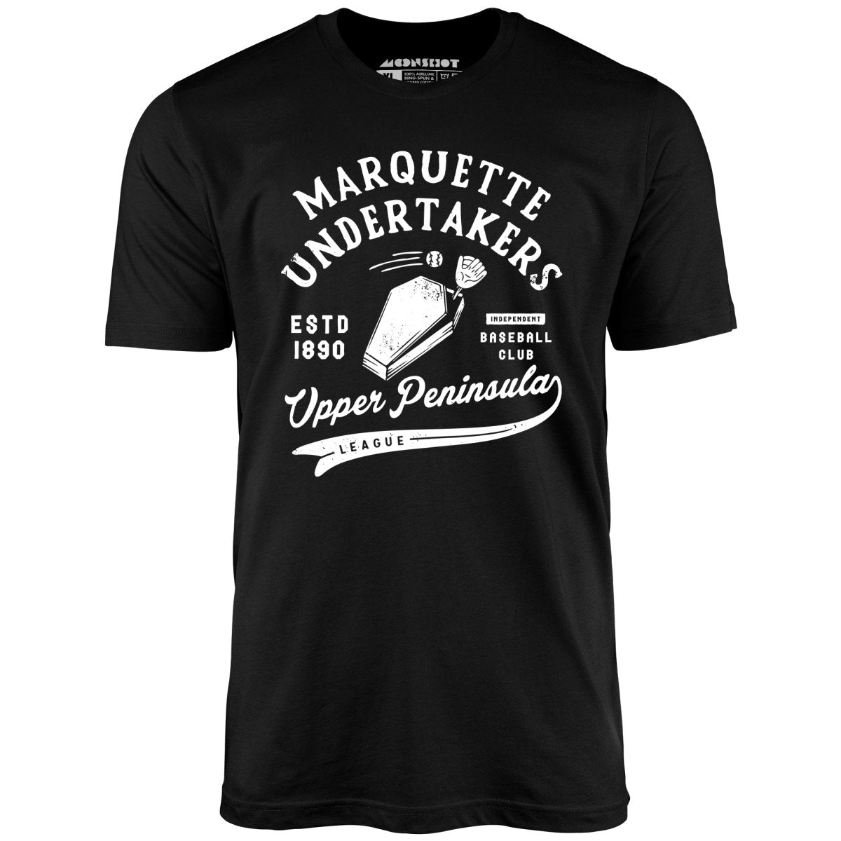 Marquette Undertakers - Michigan - Vintage Defunct Baseball Teams - Unisex T-Shirt