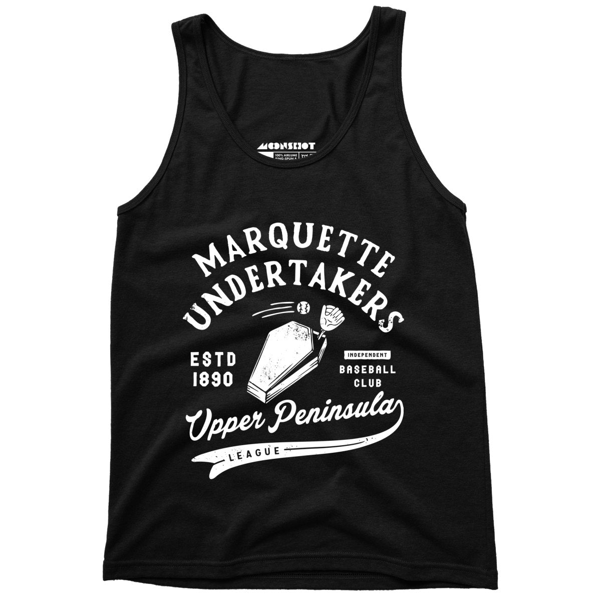 Marquette Undertakers - Michigan - Vintage Defunct Baseball Teams - Unisex Tank Top