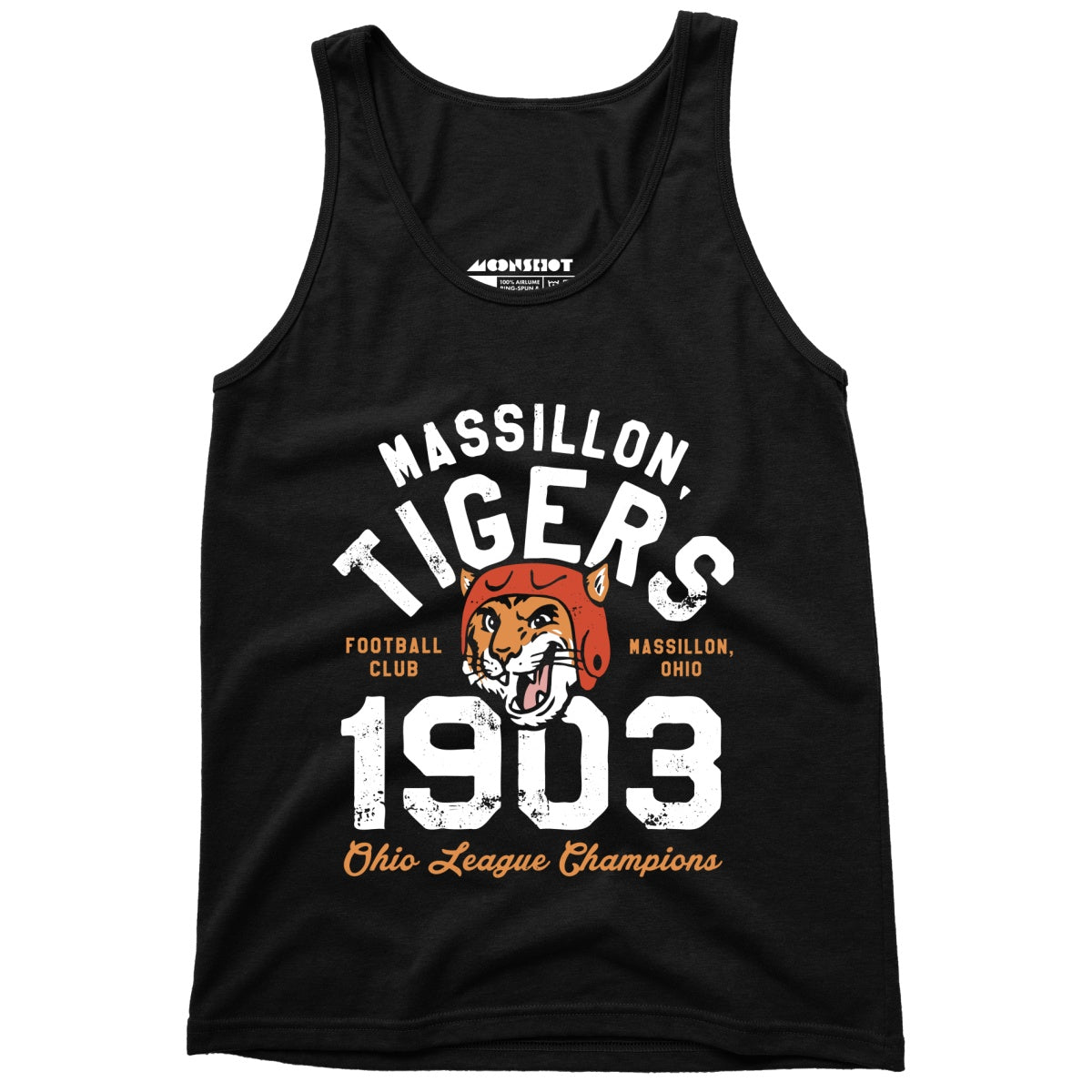 Massillon Tigers - Ohio - Vintage Defunct Football Teams - Unisex Tank Top