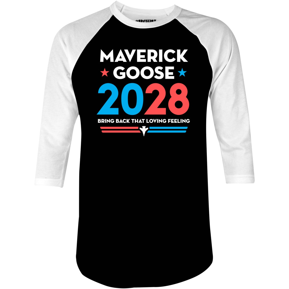 Maverick Goose 2028 - 3/4 Sleeve Raglan T-Shirt
