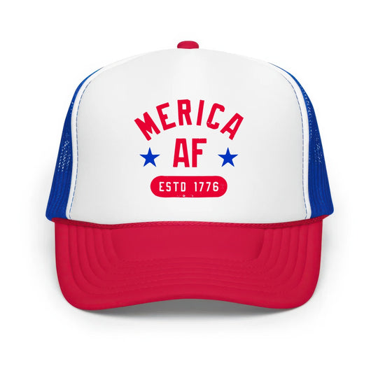 Merica AF - Classic Foam Trucker Hat