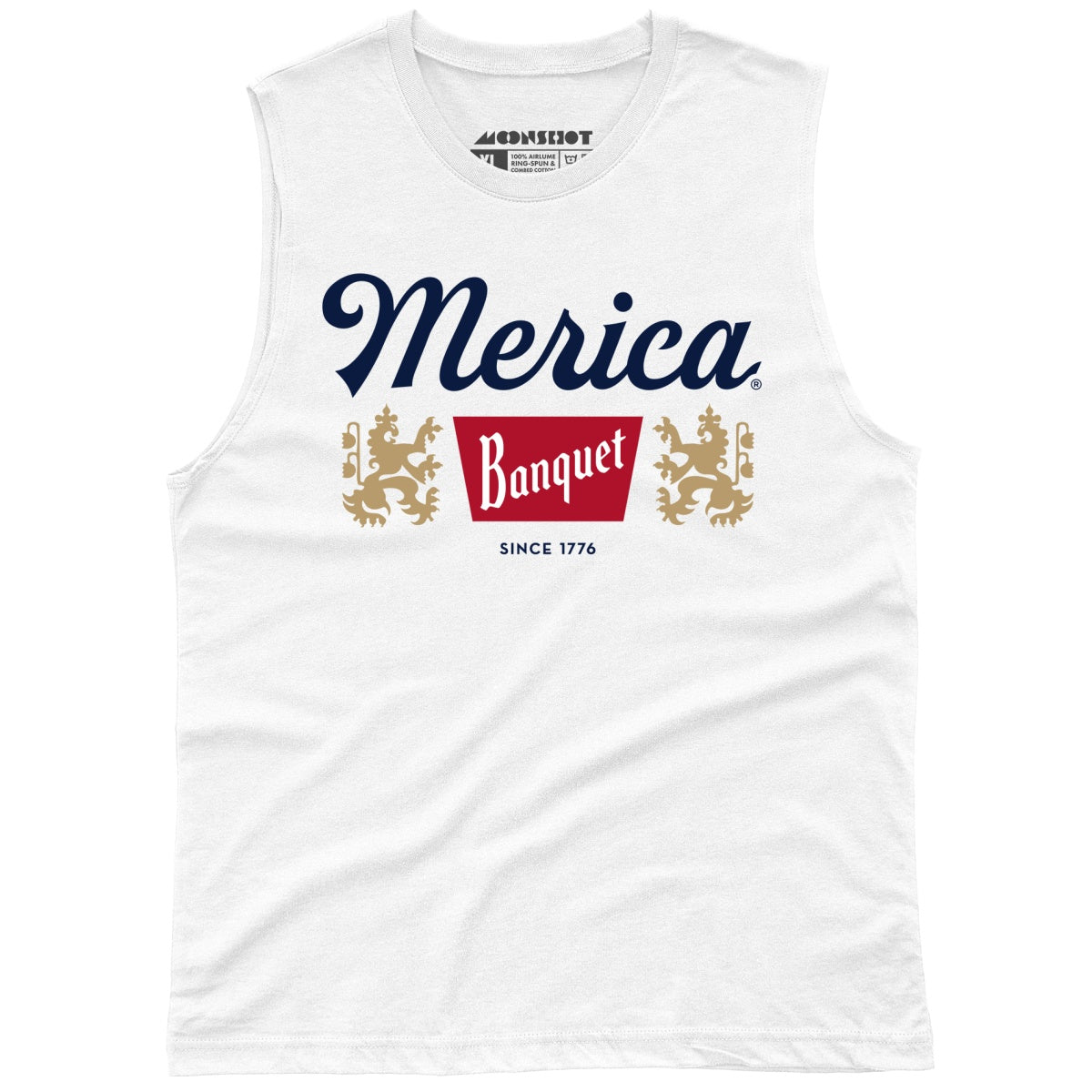 Merica Banquet Beer - Unisex Muscle Tank