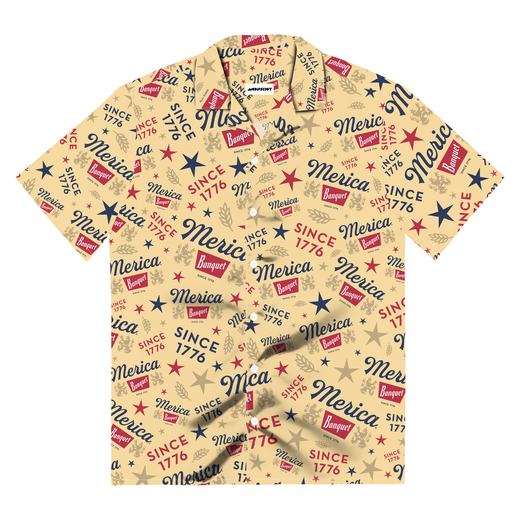Merica Banquet Beer - Button Up Shirt