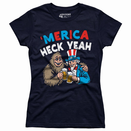 Merica Heck Yeah - Women's T-Shirt